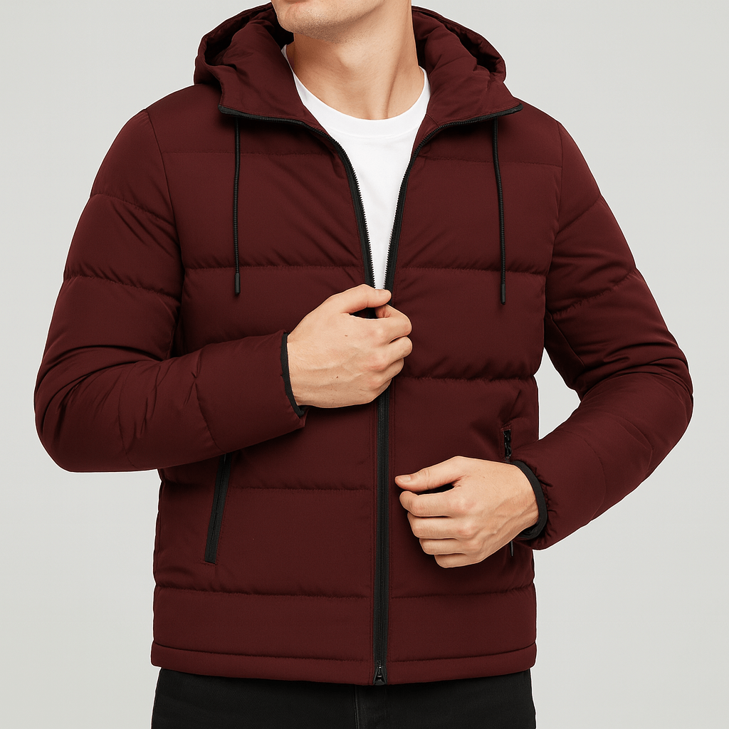CH | Geïsoleerd donsjack met capuchon