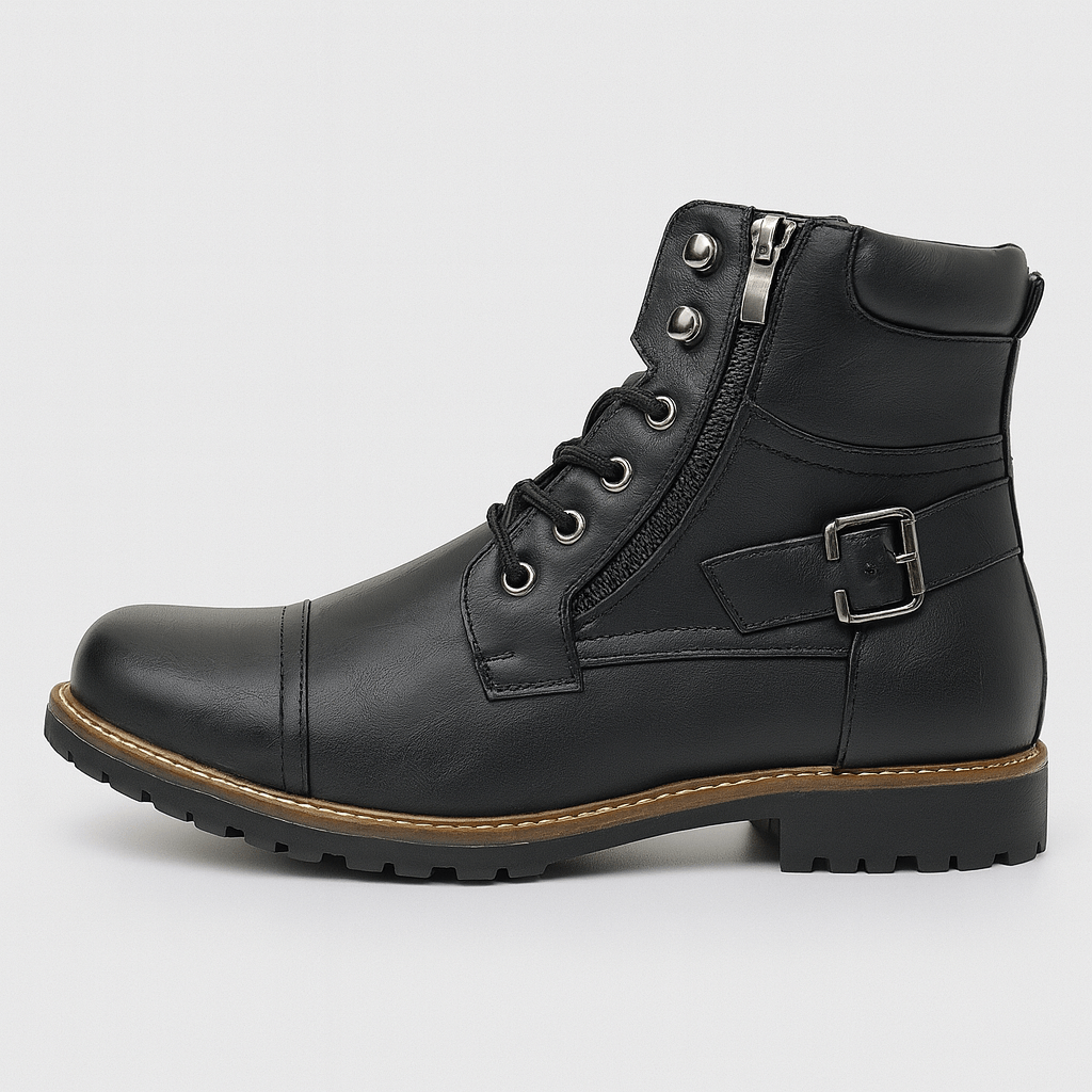 CH | Hoogwaardig leren motorlaarzen met ergonomische pasvorm