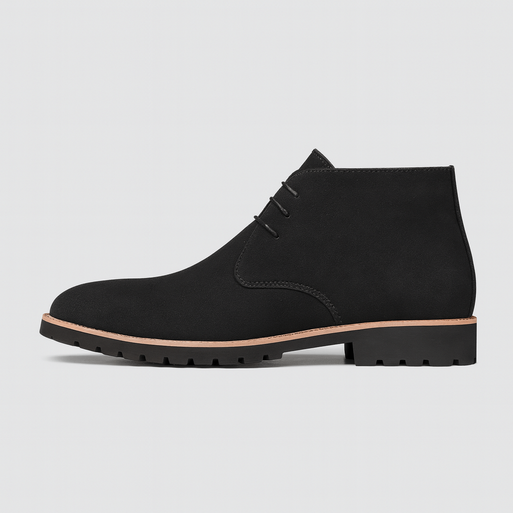 CH | Leren slip-on enkellaarzen