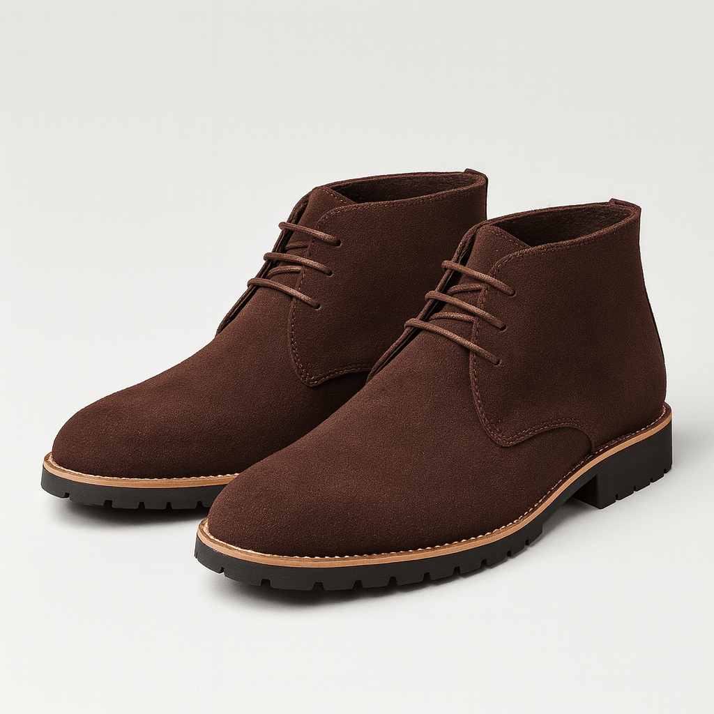 CH | Leren slip-on enkellaarzen