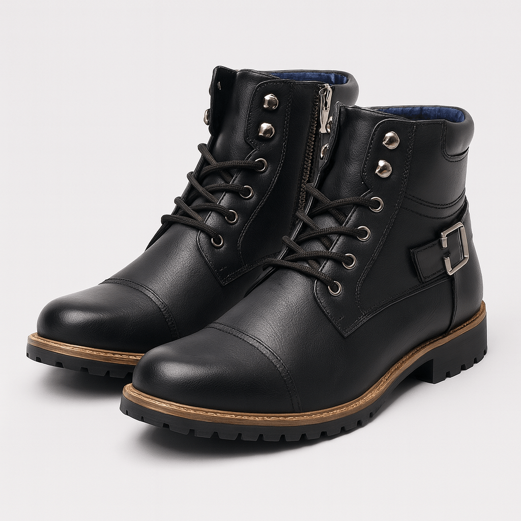 CH | Hoogwaardig leren motorlaarzen met ergonomische pasvorm