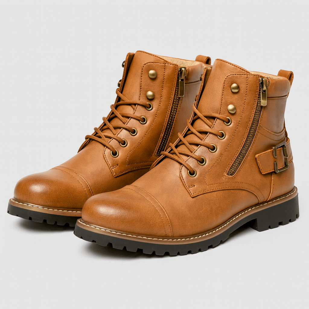 CH | Hoogwaardig leren motorlaarzen met ergonomische pasvorm