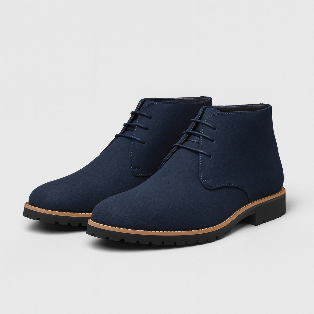 CH | Leren slip-on enkellaarzen